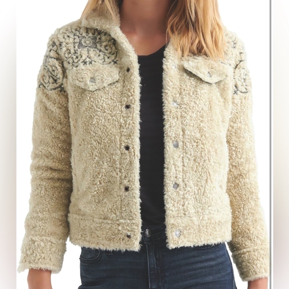 Lucky Brand Sherpa Trucker Jacket